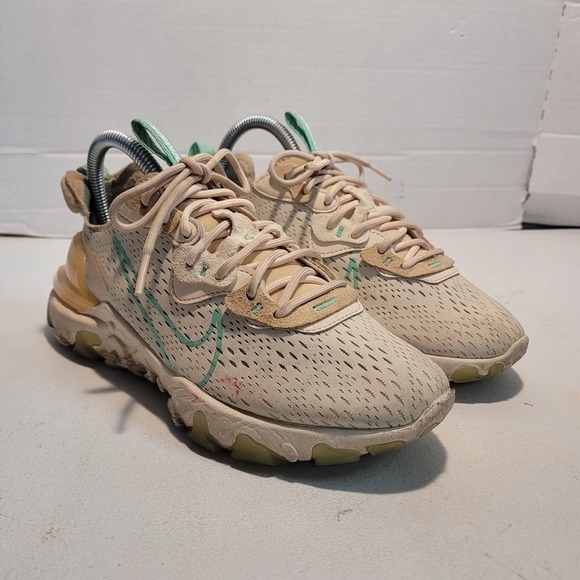 Nike Shoes - Nike Women's React Vision CI7523-201 Ivory Running Sneakers Size 7.5